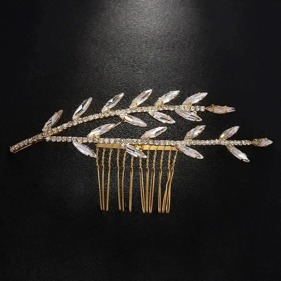 hair comb antique rhinestone hairpin headdress dish hair artifact dish hair prong high sense WholesaleHQ